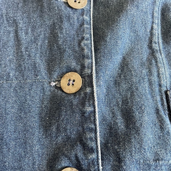 Vintage denim Liz Claiborne blazer - Picture 5 of 8